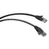 Патч-корд Cabeus PC-UTP-RJ45-Cat.6-0.5m-BK, 0.5м