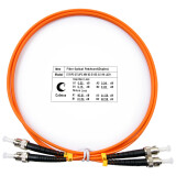 Патч-корд Cabeus FOP-62-ST-ST-1m, 1м
