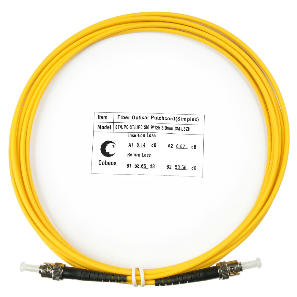 Патч-корд Cabeus FOP(s)-9-ST-ST-3m, 3м