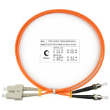 Патч-корд Cabeus FOP-62-SC-ST-1m, 1м