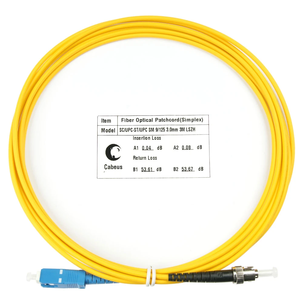 Патч-корд Cabeus FOP(s)-9-SC-ST-3m, 3м