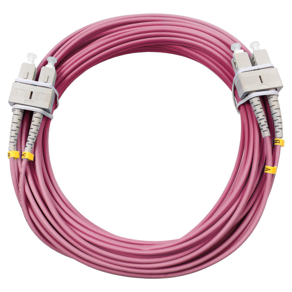 Патч-корд Cabeus FOP-50-OM4-SC-SC-10m, 10м