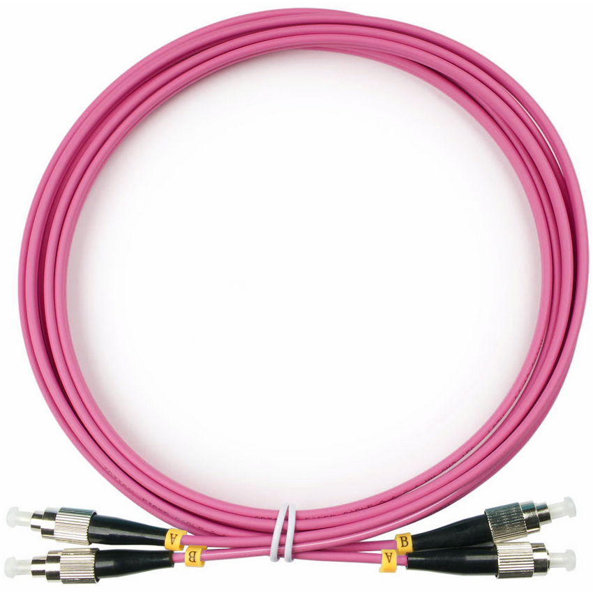 Патч-корд Cabeus FOP-50-OM4-FC-FC-3m, 3м