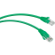 Патч-корд Cabeus PC-UTP-RJ45-Cat.5e-0.15m-GN-LSZH, 0.15м