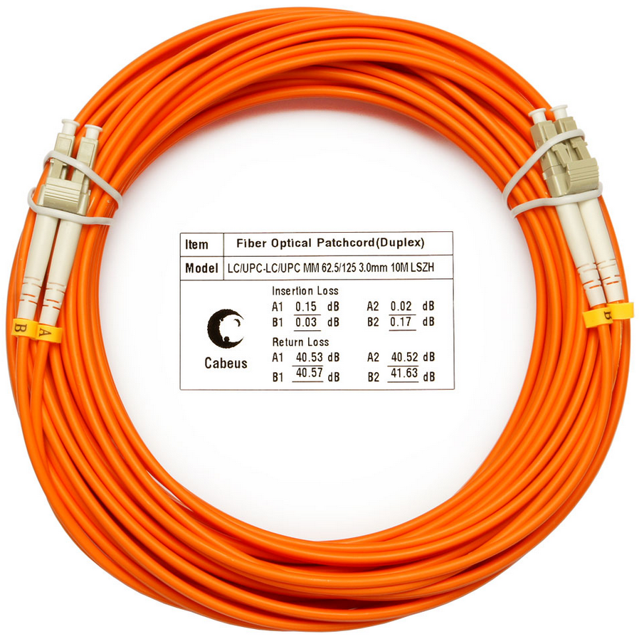 Патч-корд Cabeus FOP-62-LC-LC-25m, 25м
