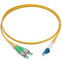 Патч-корд Cabeus FOP(d)-9-FC/APC-LC/UPC-10m, 10м