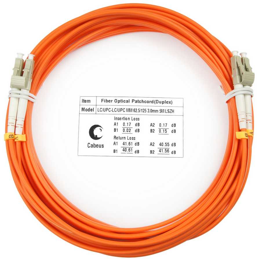 Патч-корд Cabeus FOP-62-LC-LC-7m, 7м