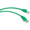 Патч-корд Cabeus PC-UTP-RJ45-Cat.5e-0.5m-GN-LSZH, 0.5м