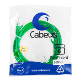 Патч-корд Cabeus PC-UTP-RJ45-Cat.6-2m-GN, 2м