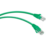 Патч-корд Cabeus PC-UTP-RJ45-Cat.5e-1.5m-GN-LSZH, 1.5м