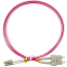 Патч-корд Cabeus FOP-50-OM4-LC-SC-1m, 1м