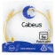 Патч-корд Cabeus PC-UTP-RJ45-Cat.5e-1m-YL-LSZH, 1м - фото 2
