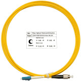 Патч-корд Cabeus FOP(s)-9-LC-FC-2m, 2м