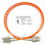 Патч-корд Cabeus FOP-62-SC-SC-1m, 1м