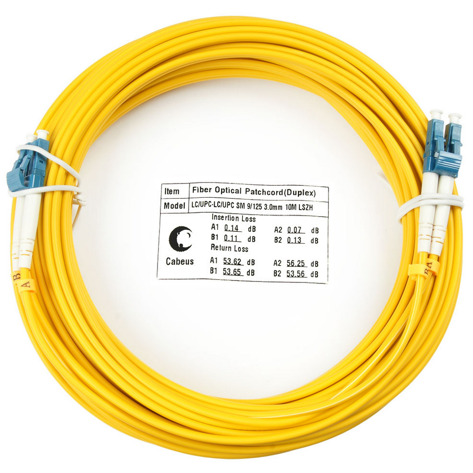 Патч-корд CabeusFOP(d)-9-LC-LC-20m, 20м