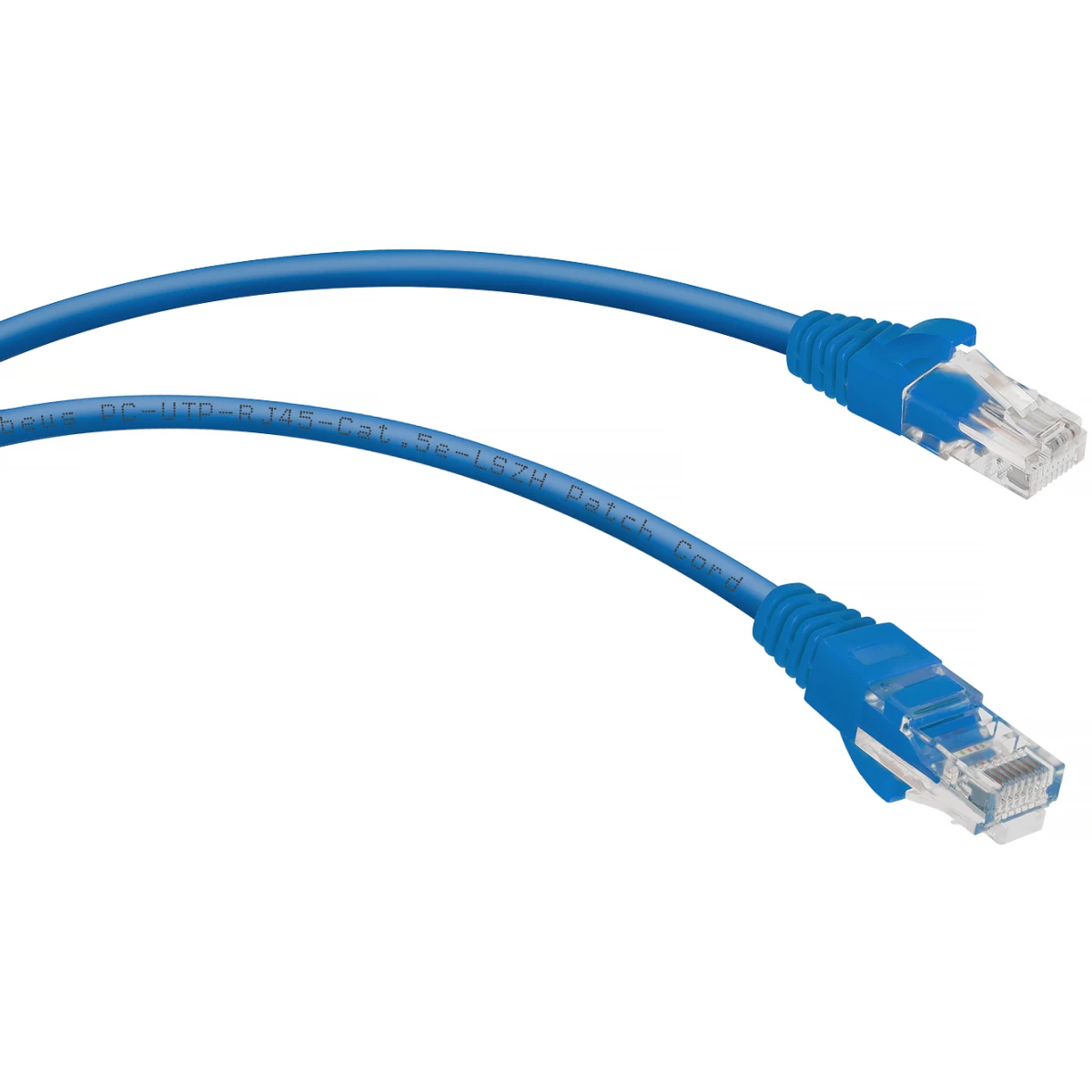 Патч-корд Cabeus PC-UTP-RJ45-Cat.5e-3m-BL-LSZH, 3м