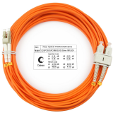 Патч-корд Cabeus FOP-62-LC-SC-10m, 10м
