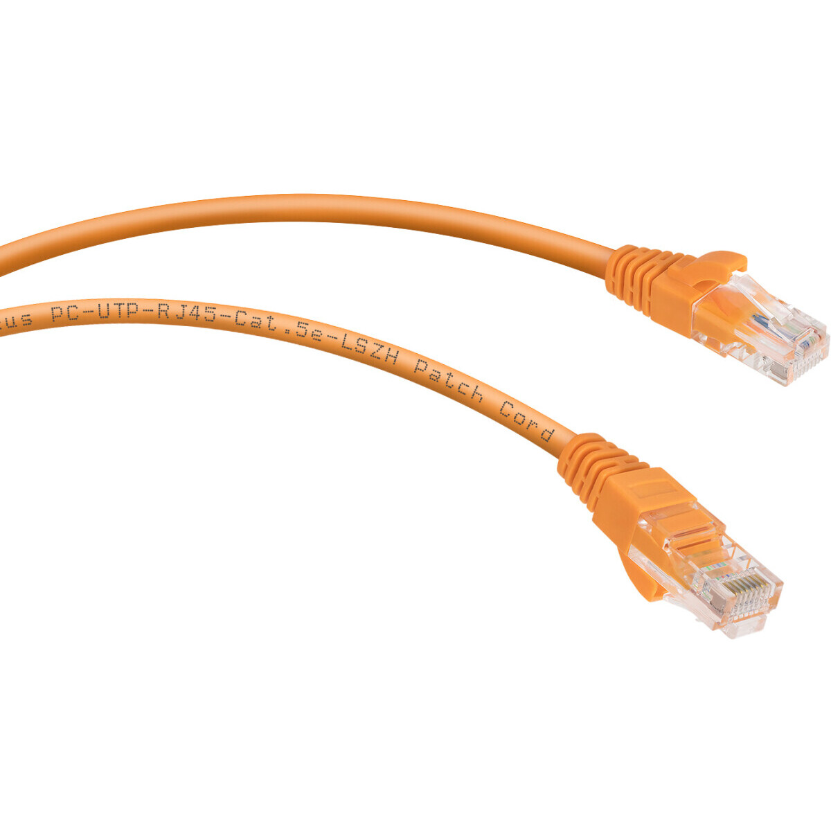 Патч-корд Cabeus PC-UTP-RJ45-Cat.5e-3m-OR-LSZH, 3м
