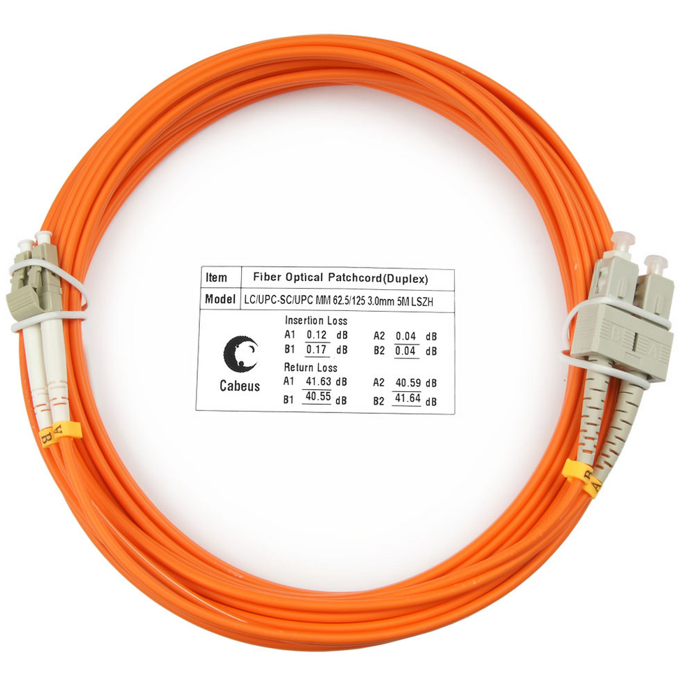 Патч-корд Cabeus FOP-62-LC-SC-7m, 7м