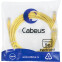 Патч-корд Cabeus PC-UTP-RJ45-Cat.5e-5m-YL, 5м - фото 2