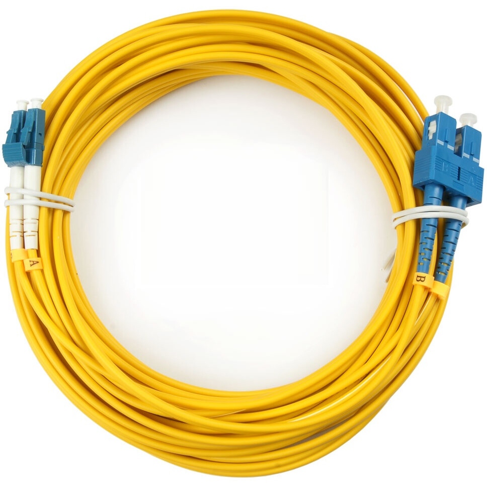 Патч-корд Cabeus FOP(d)-9-LC-SC-20m, 20м