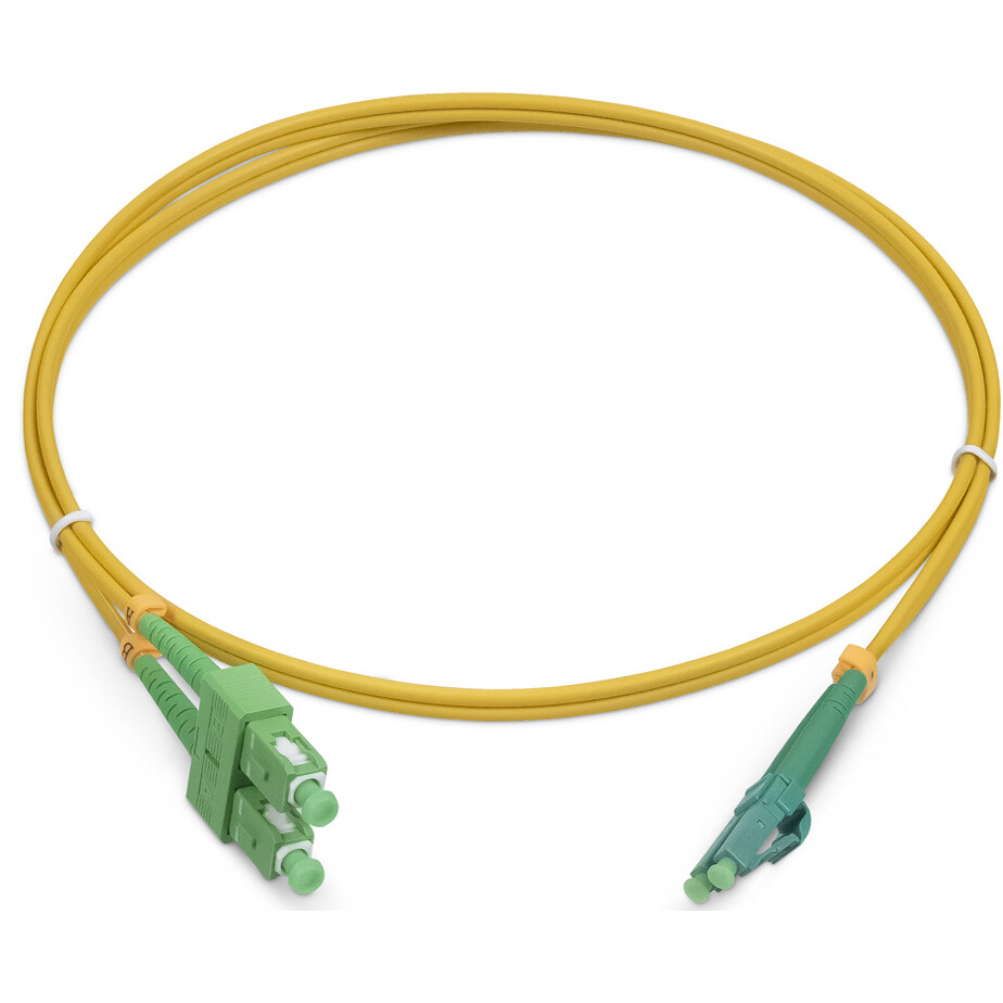 Патч-корд Cabeus FOP(d)-9-LC/APC-SC/APC-1,5m, 1.5м