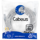 Патч-корд Cabeus PC-UTP-RJ45-Cat.5e-20m-LSZH, 20м