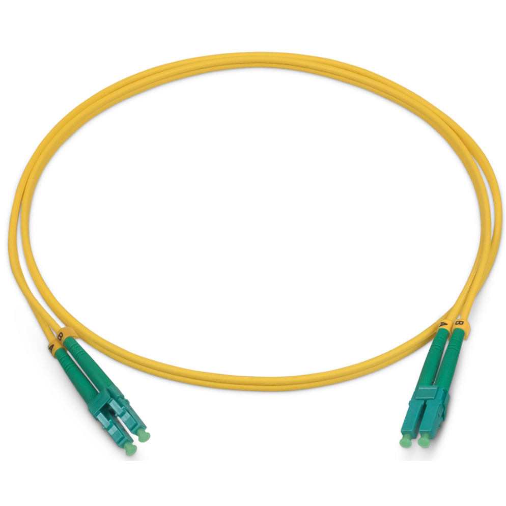 Патч-корд Cabeus FOP(d)-9-LC/APC-LC/UPC-25m, 25м