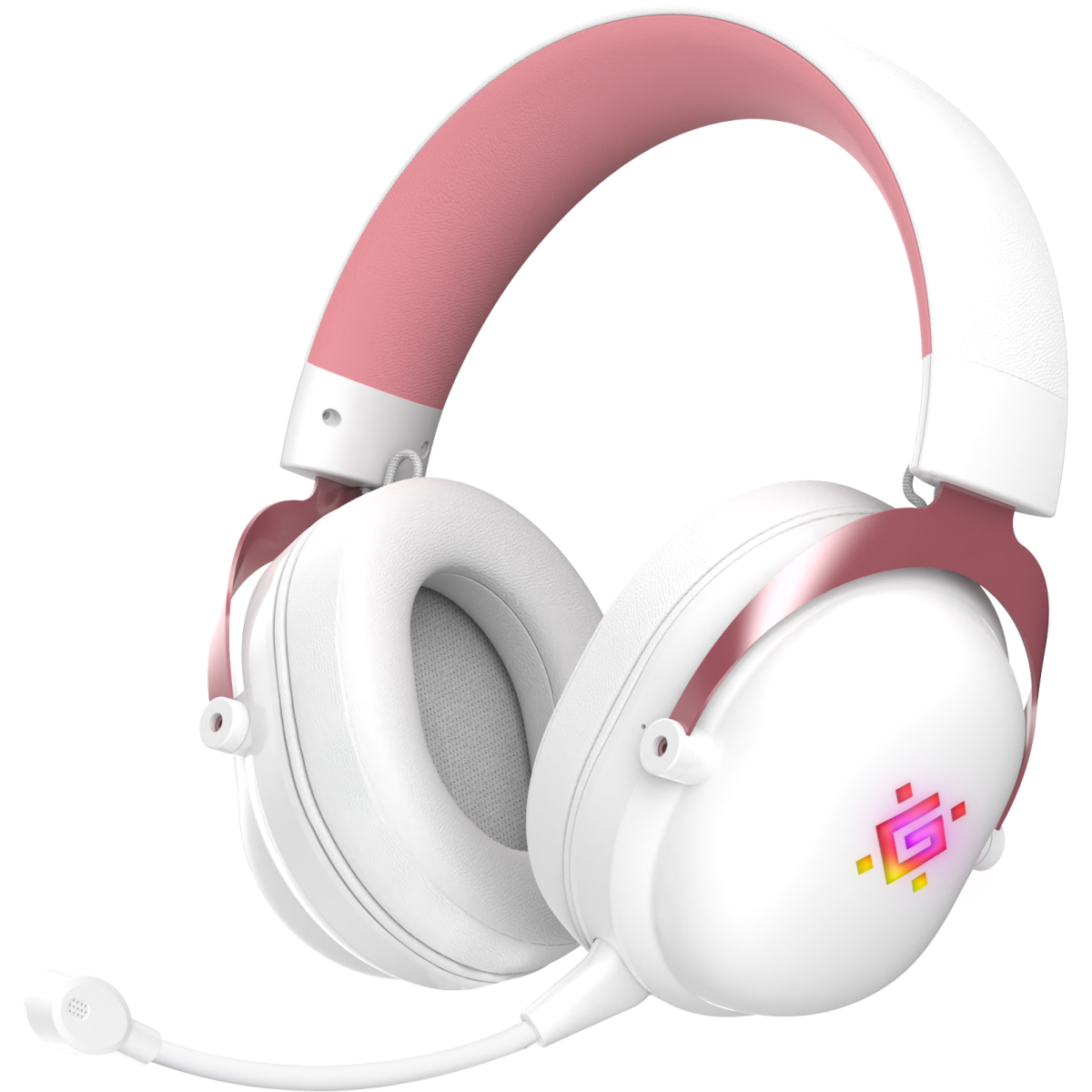 Гарнитура Defender Sabotauge Pink/White (64485)