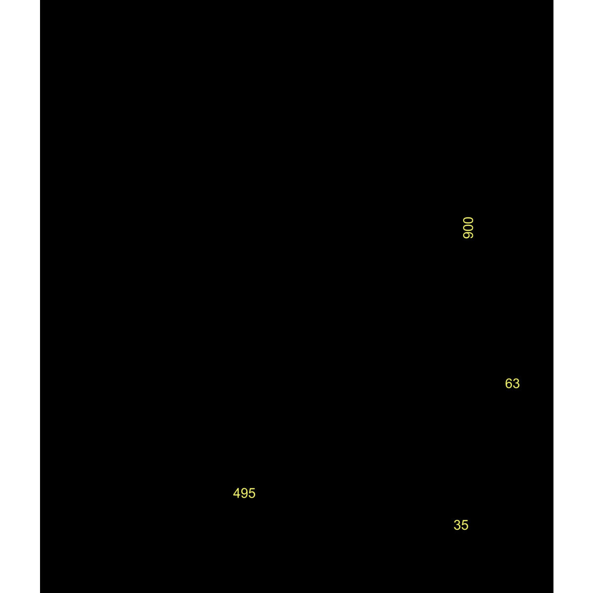 Полка для шкафа/стойки Cabeus SH-J018-FC-1200-BK - фото 3