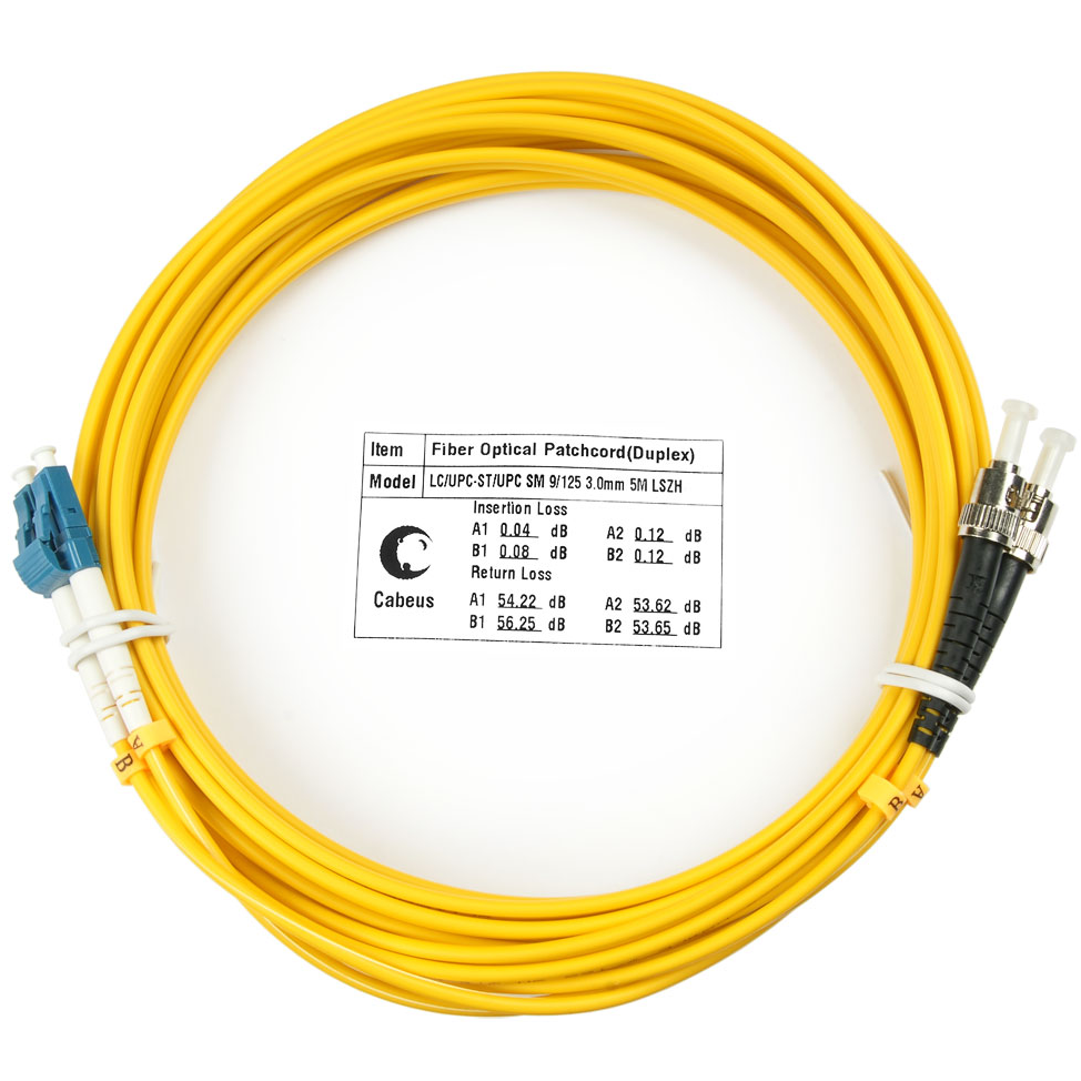 Патч-корд Cabeus FOP(d)-9-LC-ST-5m, 5м