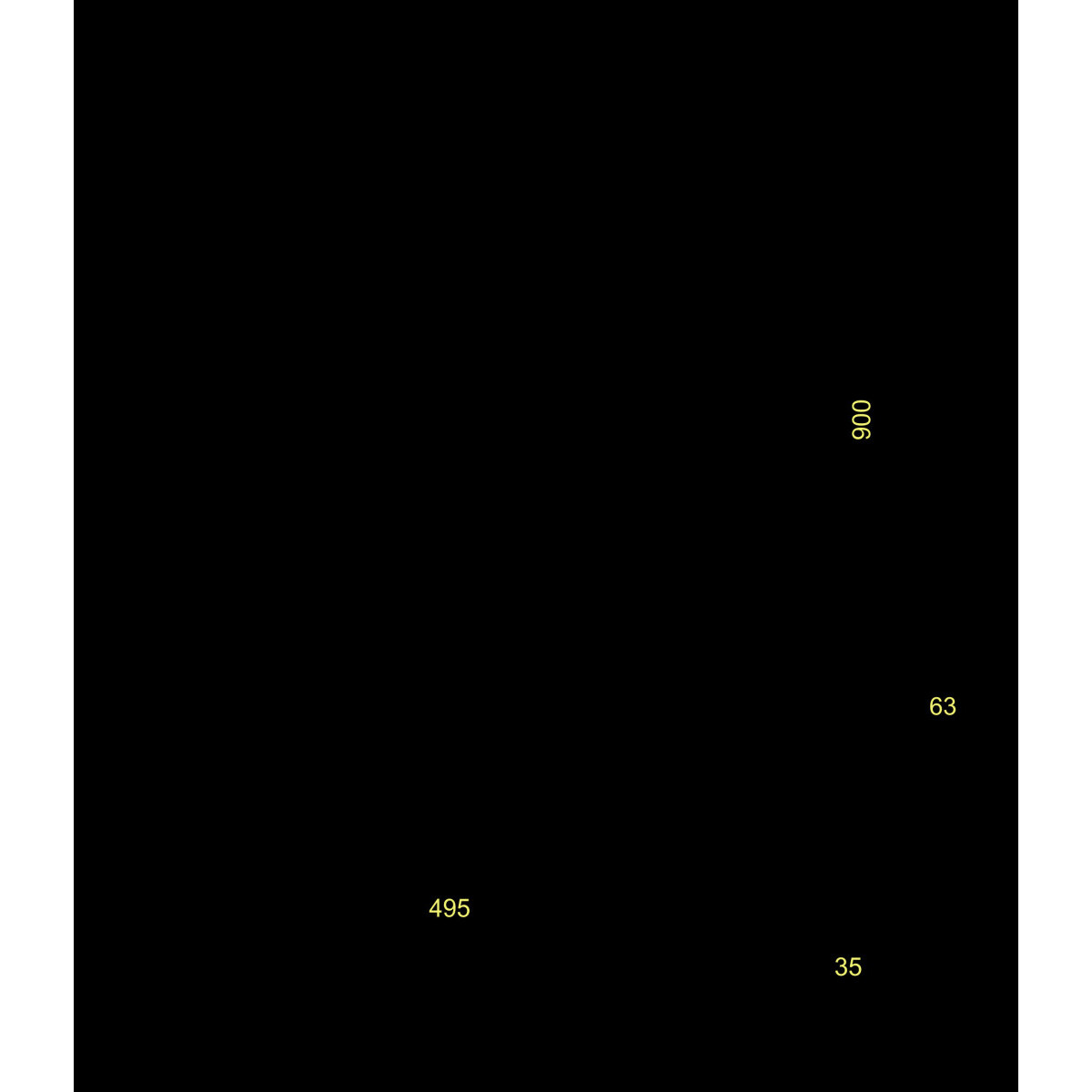 Полка для шкафа/стойки Cabeus SH-J018-FC-1200-100KG-BK - фото 3
