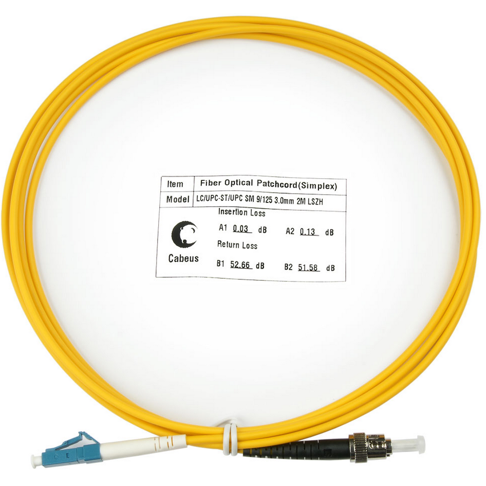 Патч-корд Cabeus FOP(s)-9-LC-ST-2m, 2м