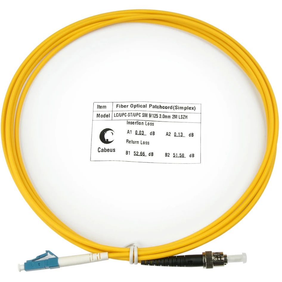 Патч-корд Cabeus FOP(s)-9-LC-ST-2m, 2м
