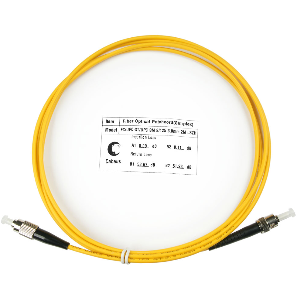 Патч-корд Cabeus FOP(s)-9-FC-ST-2m, 2м
