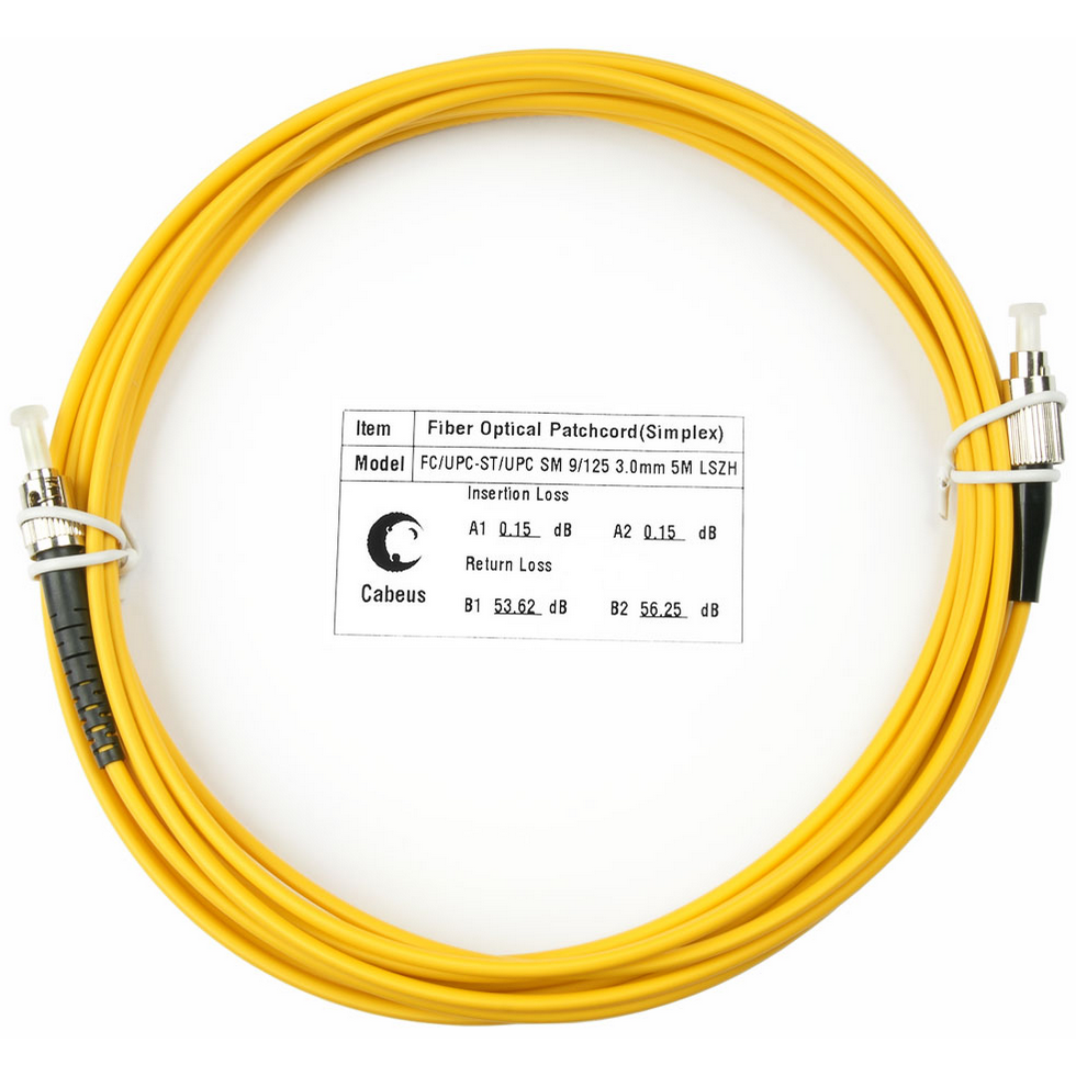 Патч-корд Cabeus FOP(s)-9-FC-ST-5m, 5м