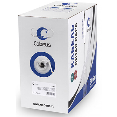 Бухта Cabeus FTP-4P-Cat.5e-SOLID-LSLTx-GY, 305м