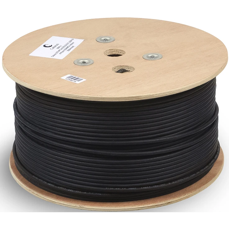 Бухта Cabeus SFTP-4P-Cat.5e-SOLID-OUT-LSZH-UV, 305м