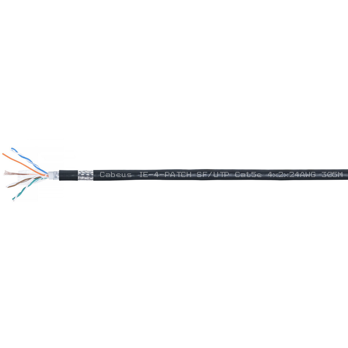 Бухта Cabeus IE-4-PATCH SF/UTP Cat5e 4X2X24AWG, 305м