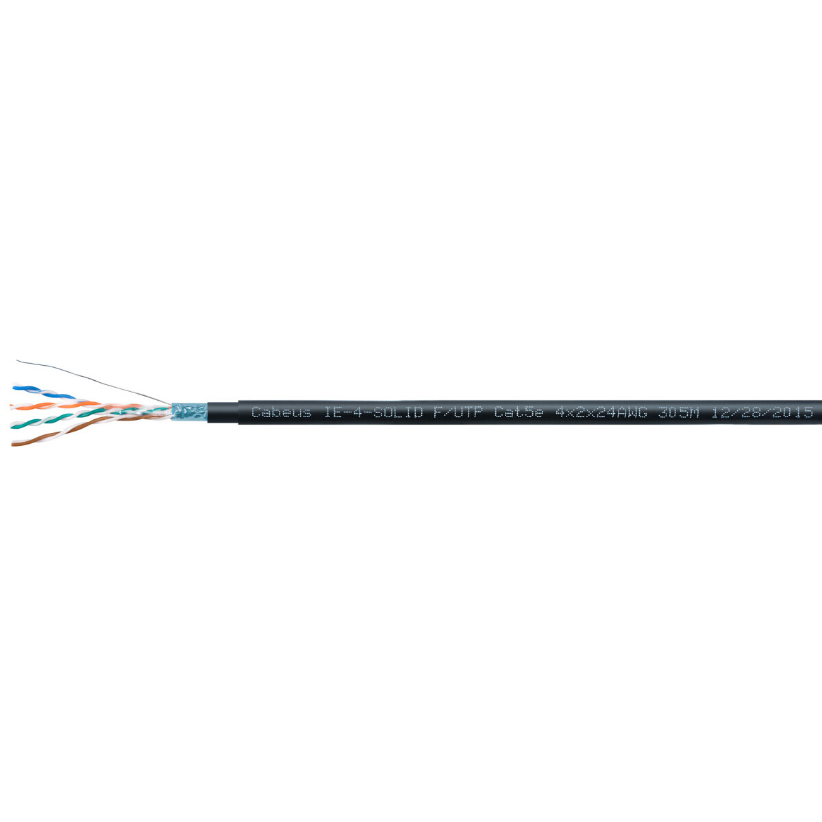 Бухта Cabeus IE-4-SOLID F/UTP Cat5e 4X2X24AWG, 305м