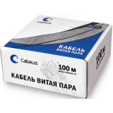 Бухта Cabeus UTP-4P-Cat.5e-SOLID-LSZH-GN-100, 100м