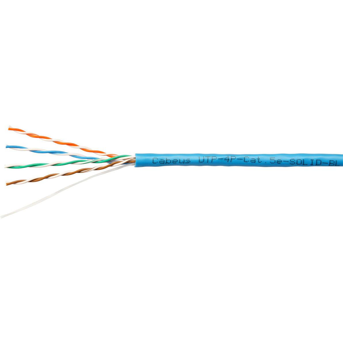 Бухта Cabeus UTP-4P-Cat.5e-SOLID-BL, 305м