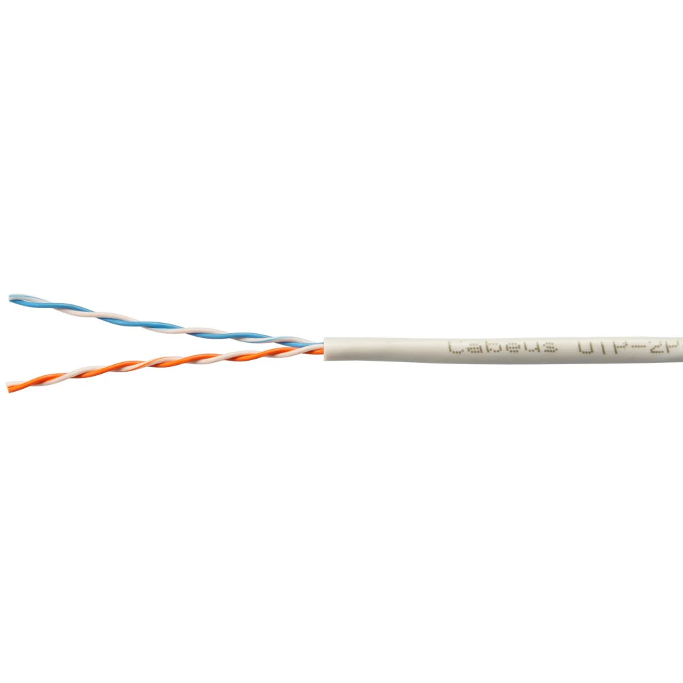 Бухта Cabeus UTP-2P-Cat.5e-SOLID-GY-LIGHT-500, 500м