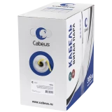 Бухта Cabeus UTP-4P-Cat.5e-SOLID-YL, 305м