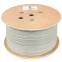 Бухта Cabeus UTP-4P-Cat.6a-SOLID-PVC-GY, 305м
