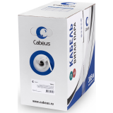Бухта Cabeus UTP-2P-Cat.5e-SOLID-LSZH-GY-LIGHT-500, 500м