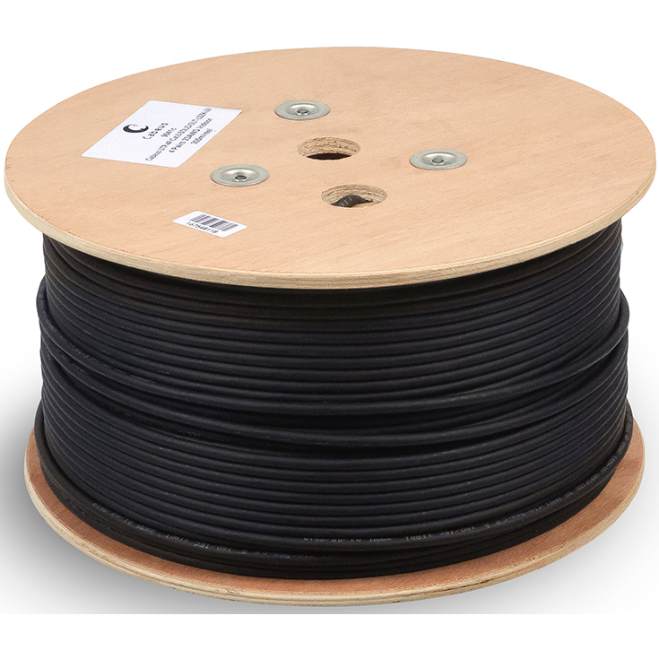 Бухта Cabeus UTP-4P-Cat.6a-SOLID-OUT-LSZH-UV, 305м