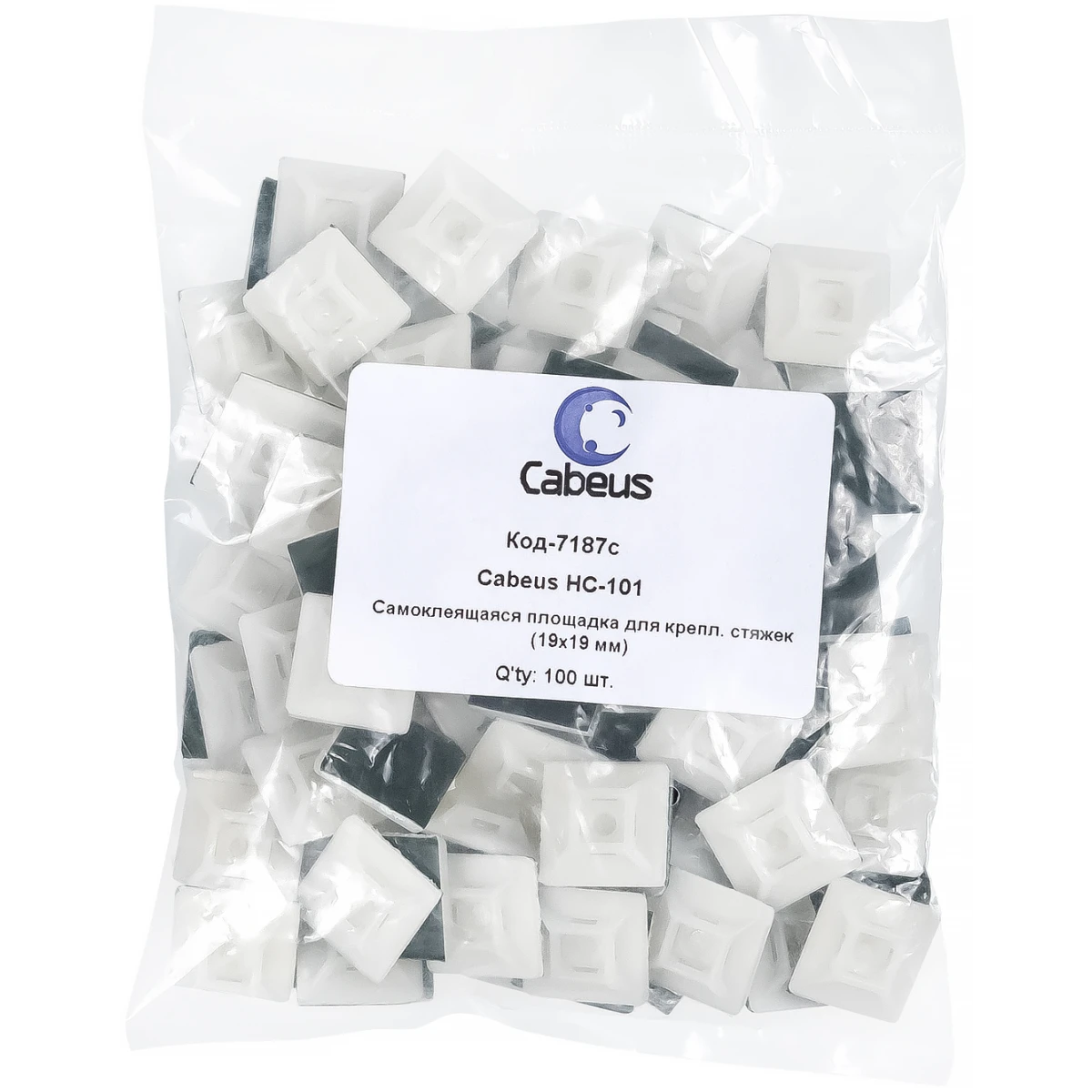 Площадка для стяжек Cabeus HC-101, 100 шт. - фото 2