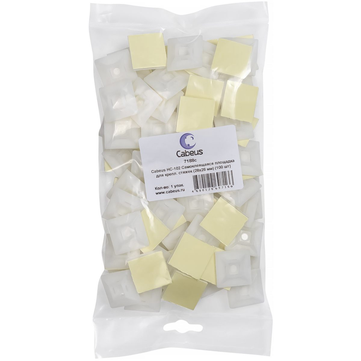 Площадка для стяжек Cabeus HC-102, 100 шт. - фото 2