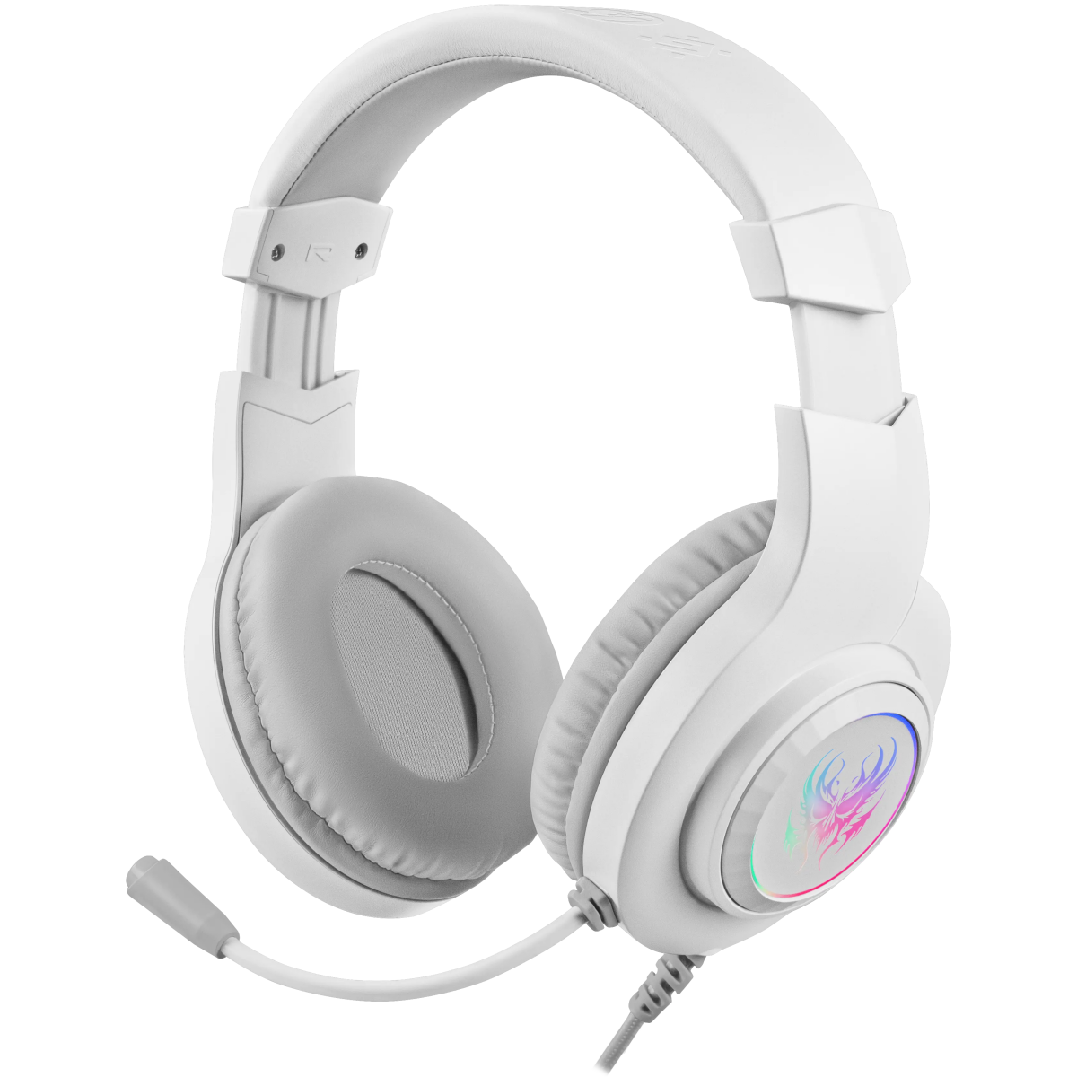 Гарнитура Defender Ghost LED White (64605) - фото 3